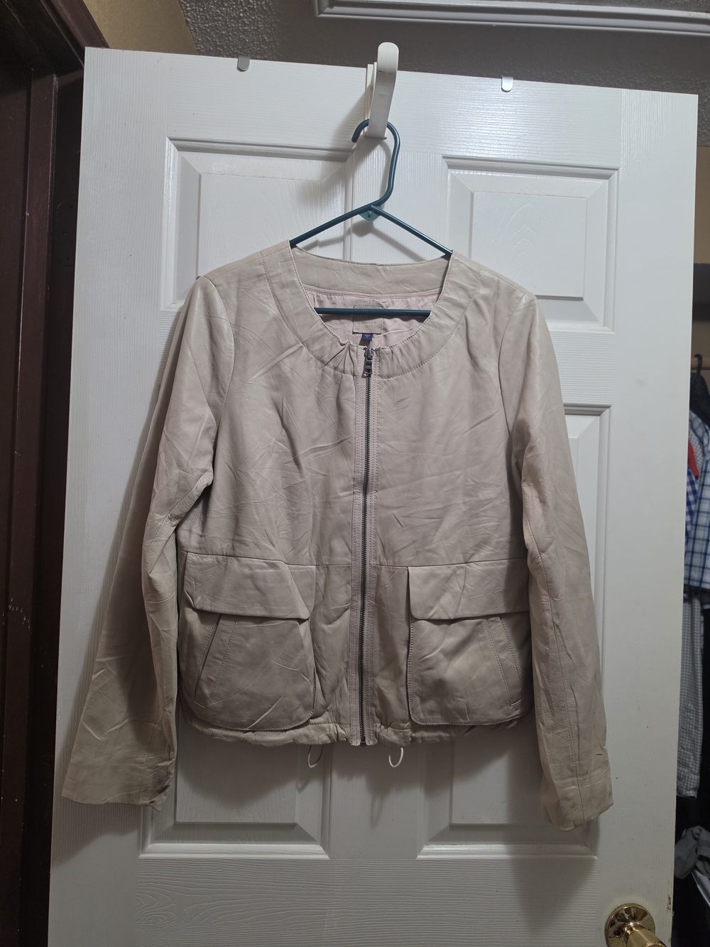Gap Edition Women's Lightweight Zip-Front Jacket - Cream